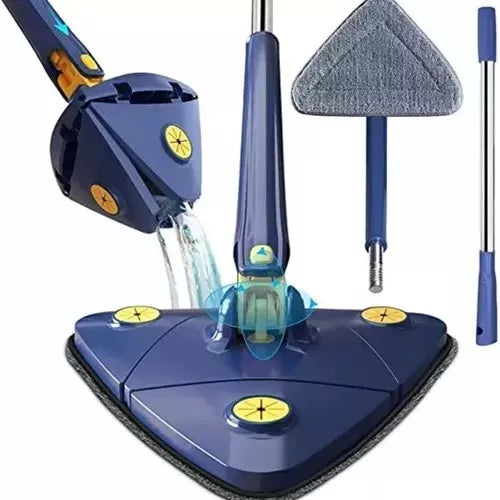 Mopa de limpieza ajustable giratoria 360