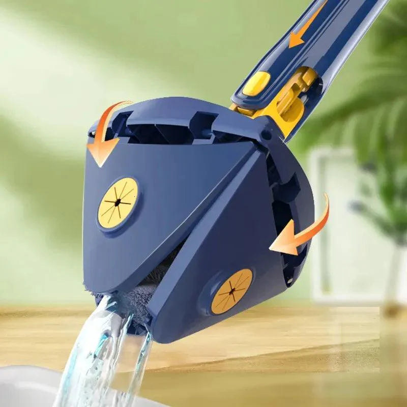 Mopa de limpieza ajustable giratoria 360