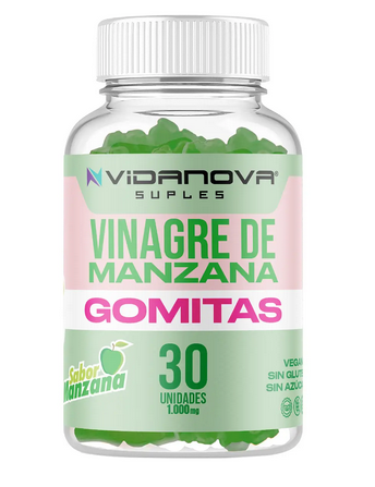 Gomitas de vinagre de manzana